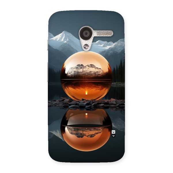 Metal Moon Back Case for Moto X