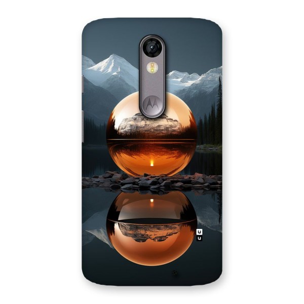 Metal Moon Back Case for Moto X Force