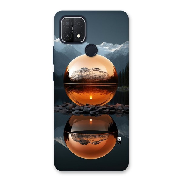 Metal Moon Back Case for Oppo A15s