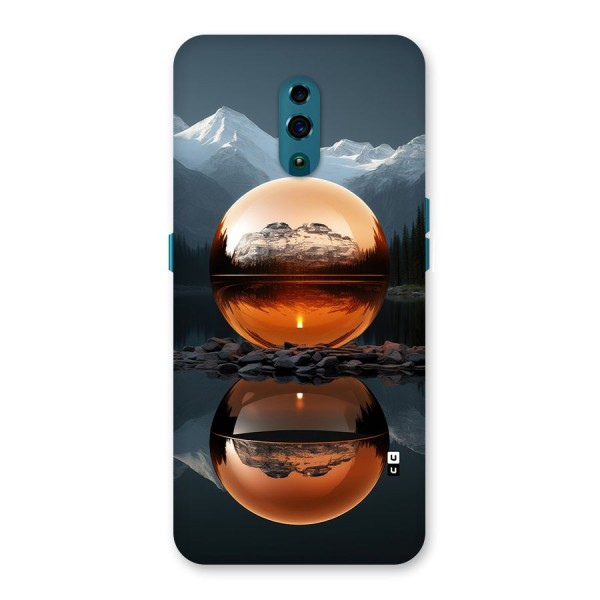 Metal Moon Back Case for Oppo Reno