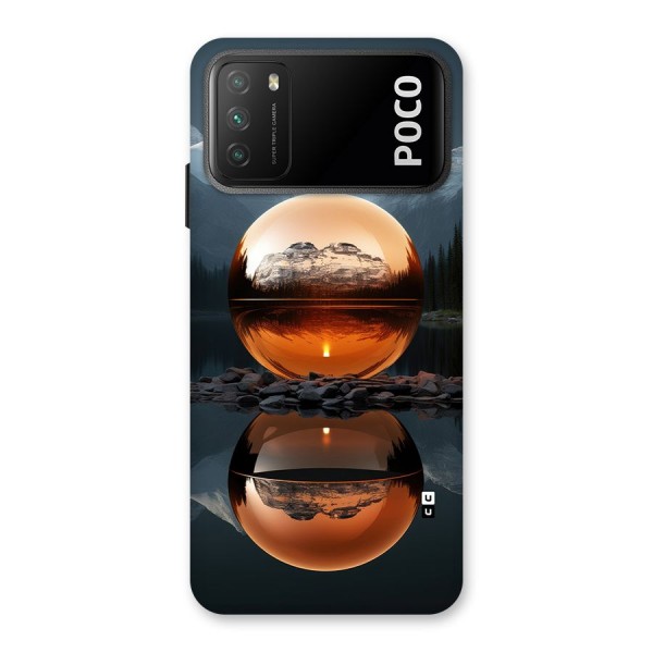 Metal Moon Back Case for Poco M3