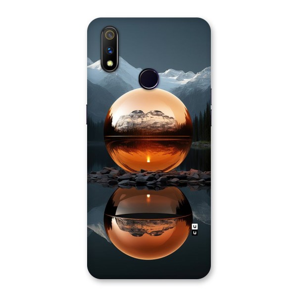 Metal Moon Back Case for Realme 3 Pro