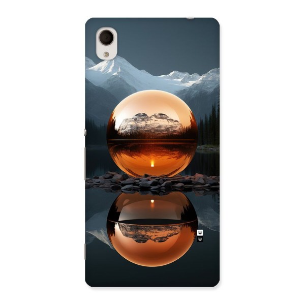 Metal Moon Back Case for Xperia M4 Aqua