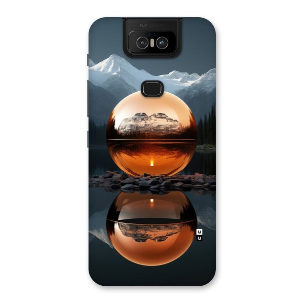 Metal Moon Back Case for Zenfone 6z