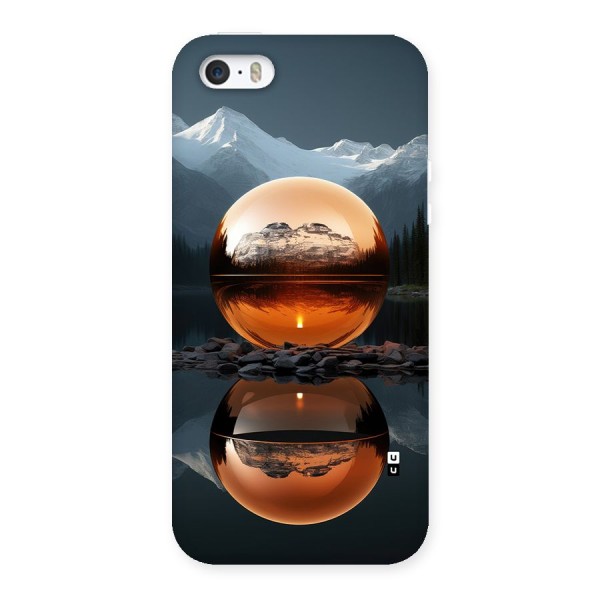 Metal Moon Back Case for iPhone 5 5s