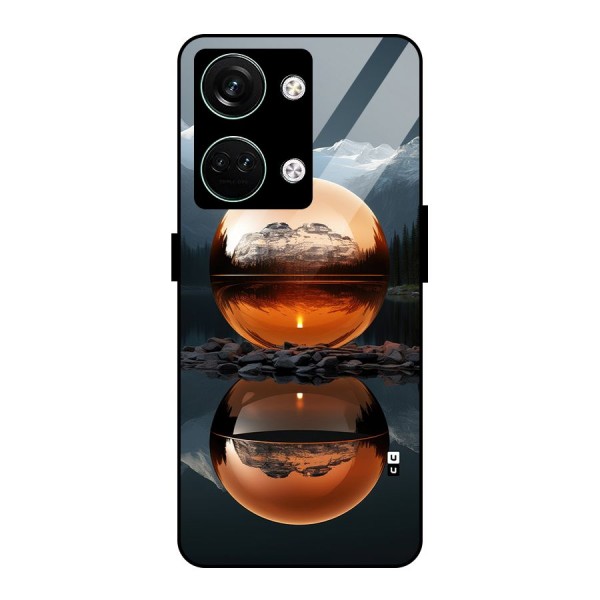 Metal Moon Glass Back Case for Oneplus Nord 3