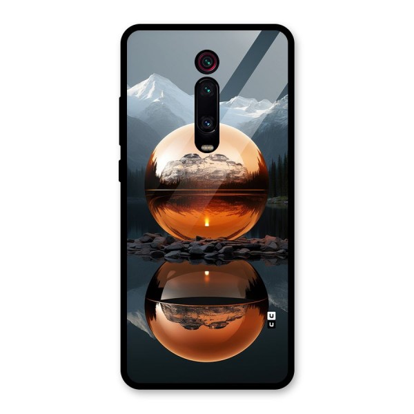 Metal Moon Glass Back Case for Redmi K20