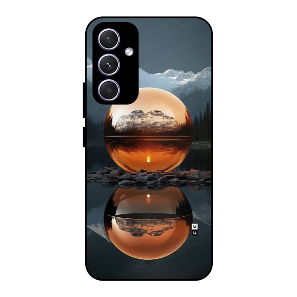 Metal Moon Metal Back Case for Galaxy A54