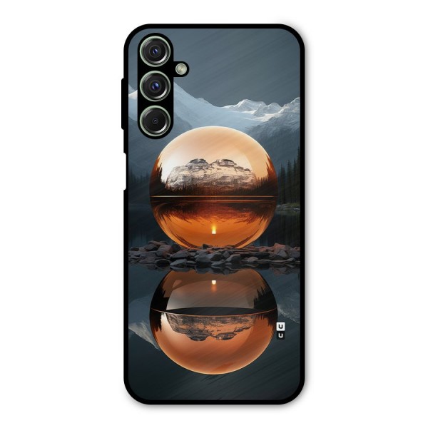 Metal Moon Metal Back Case for Galaxy F34