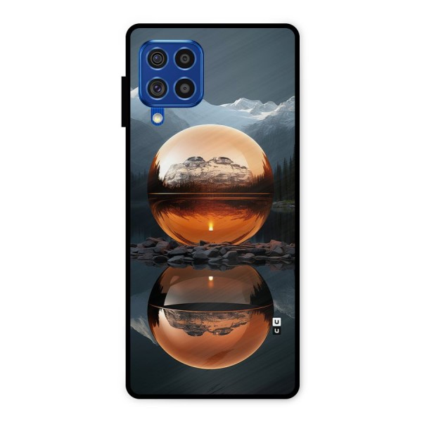 Metal Moon Metal Back Case for Galaxy F62