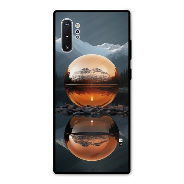 Metal Moon Metal Back Case for Galaxy Note 10 Plus