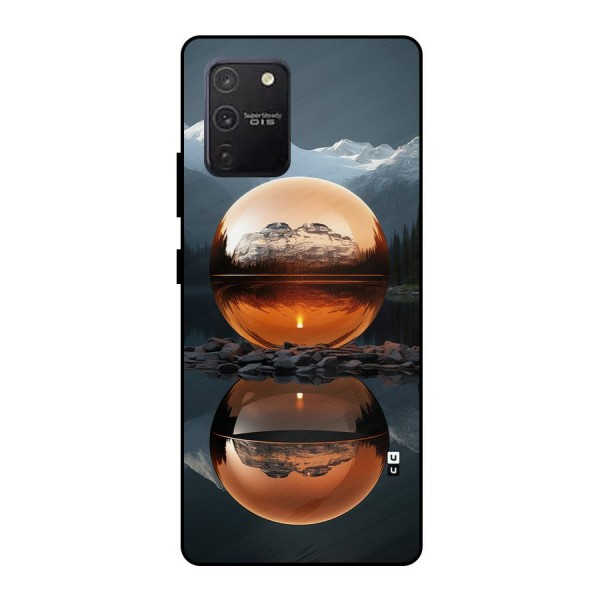 Metal Moon Metal Back Case for Galaxy S10 Lite