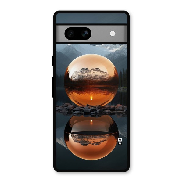 Metal Moon Metal Back Case for Google Pixel 7a