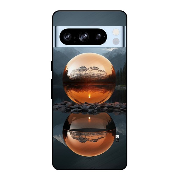 Metal Moon Metal Back Case for Google Pixel 8 Pro