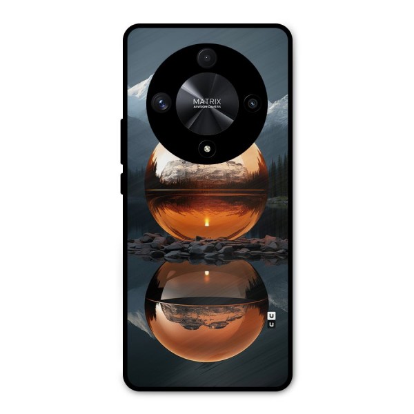 Metal Moon Metal Back Case for Honor X9b