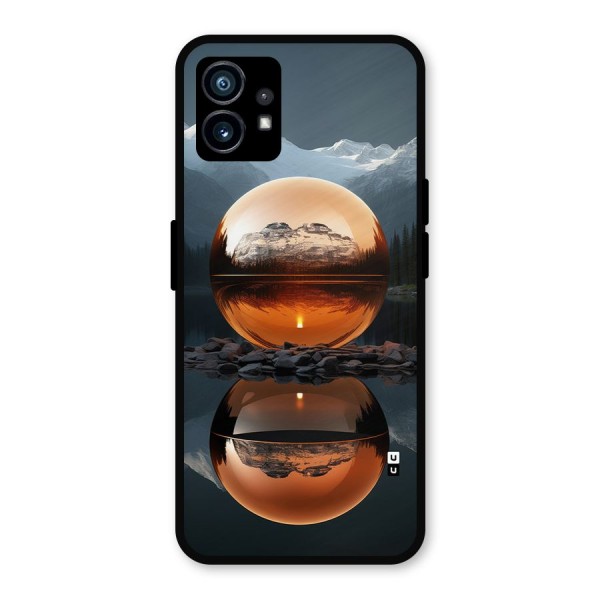 Metal Moon Metal Back Case for Nothing Phone 1