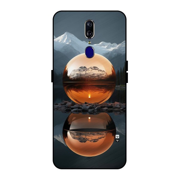 Metal Moon Metal Back Case for Oppo F11