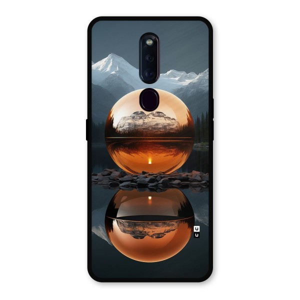 Metal Moon Metal Back Case for Oppo F11 Pro