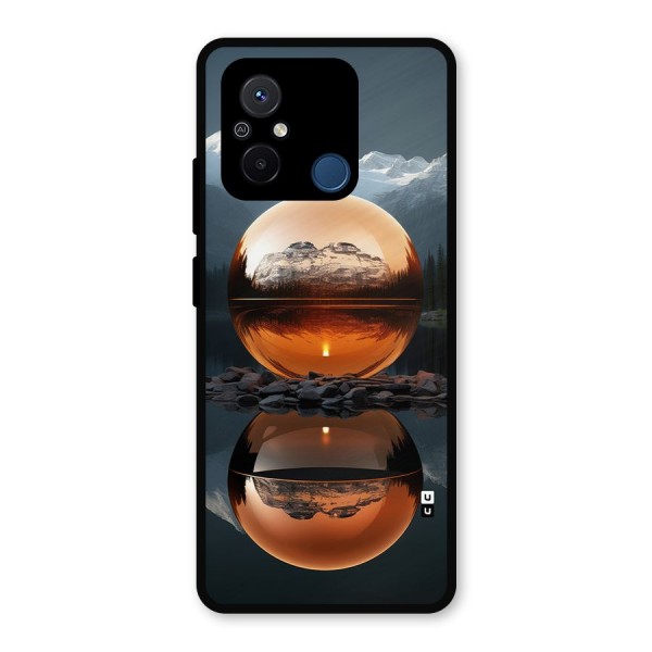 Metal Moon Metal Back Case for Poco C55