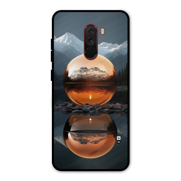 Metal Moon Metal Back Case for Poco F1