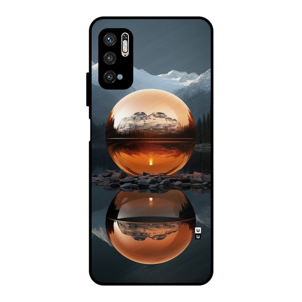 Metal Moon Metal Back Case for Poco M3 Pro 5G