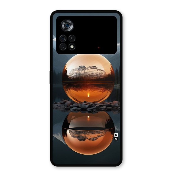 Metal Moon Metal Back Case for Poco X4 Pro 5G