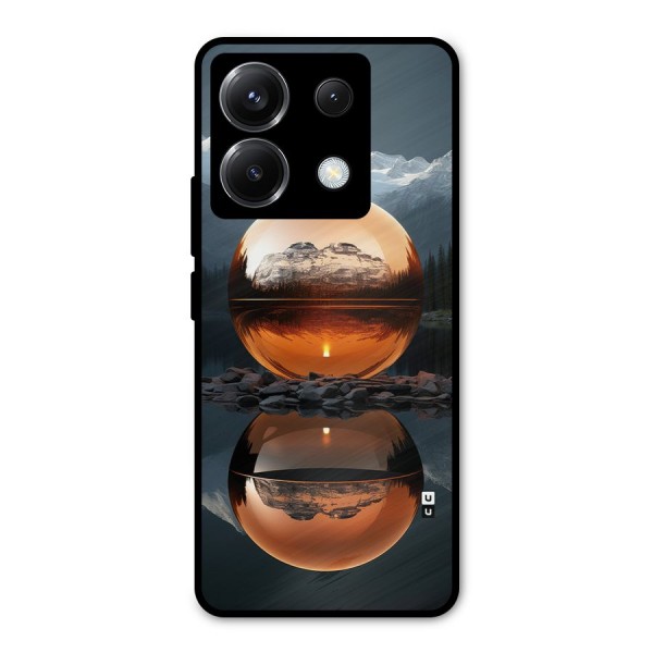 Metal Moon Metal Back Case for Poco X6