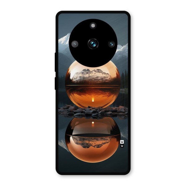 Metal Moon Metal Back Case for Realme 11 Pro