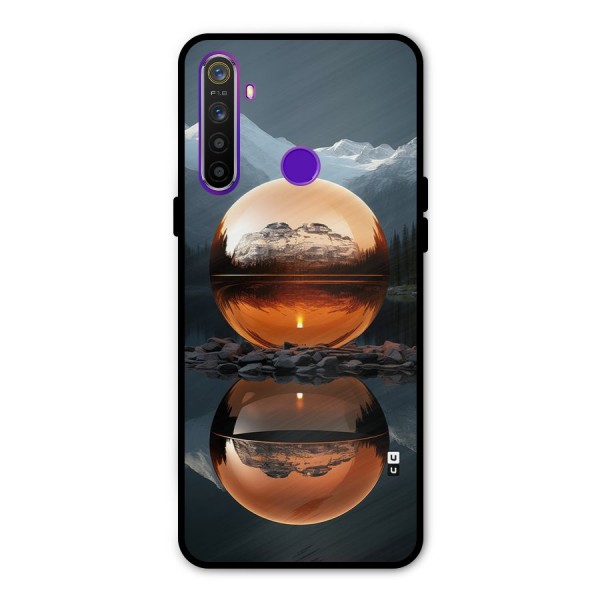 Metal Moon Metal Back Case for Realme 5i