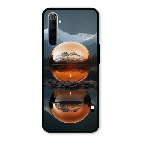 Metal Moon Metal Back Case for Realme 6