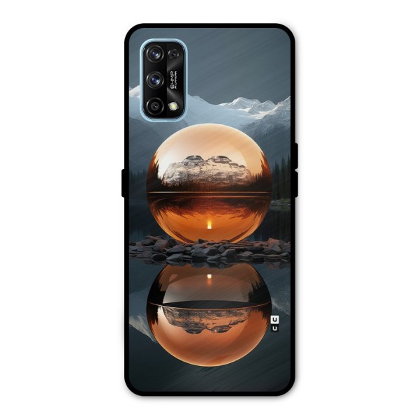 Metal Moon Metal Back Case for Realme 7 Pro