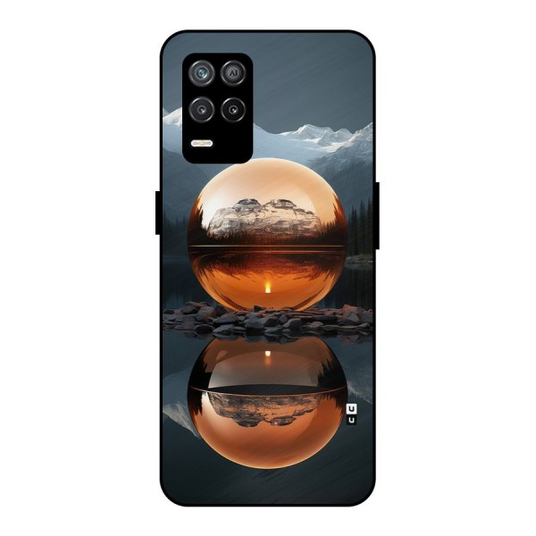 Metal Moon Metal Back Case for Realme 8 5G