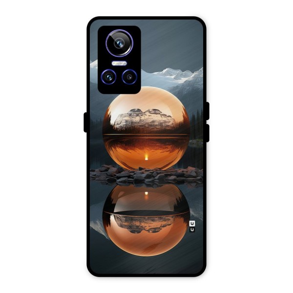 Metal Moon Metal Back Case for Realme GT Neo 3