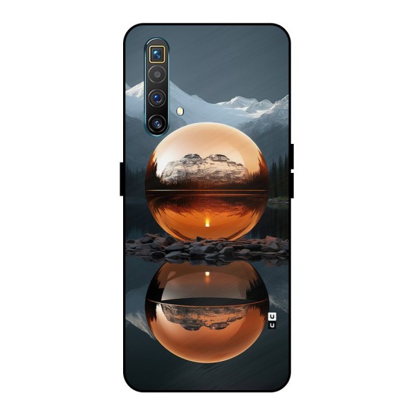 Metal Moon Metal Back Case for Realme X3