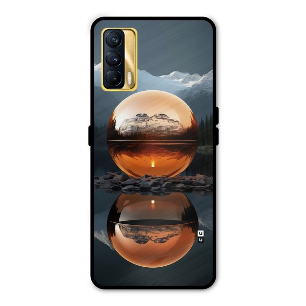 Metal Moon Metal Back Case for Realme X7