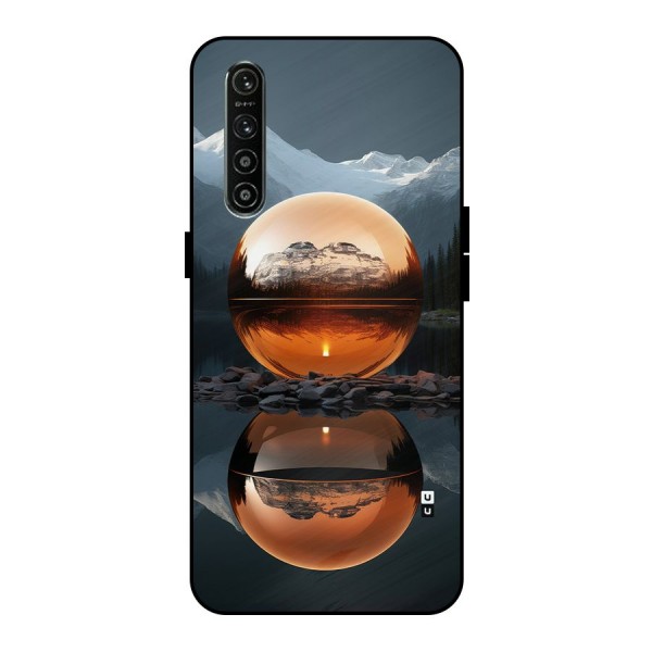 Metal Moon Metal Back Case for Realme XT