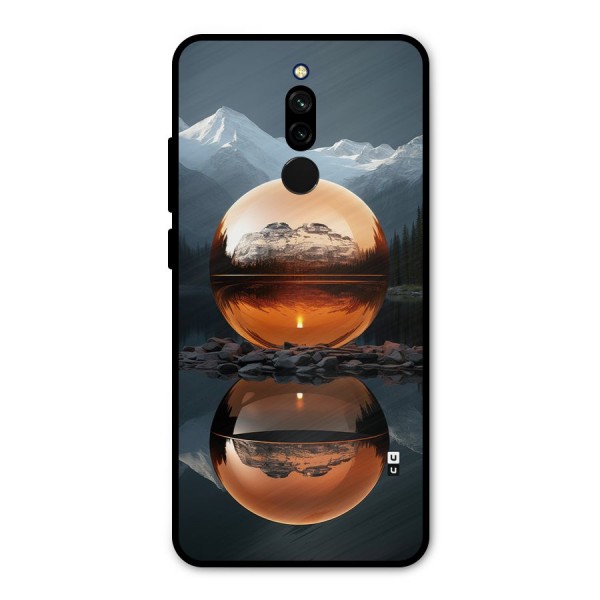 Metal Moon Metal Back Case for Redmi 8