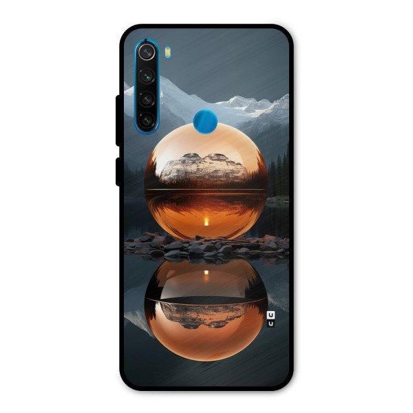 Metal Moon Metal Back Case for Redmi Note 8