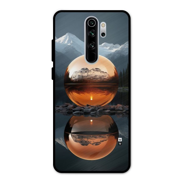 Metal Moon Metal Back Case for Redmi Note 8 Pro