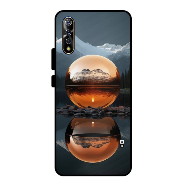 Metal Moon Metal Back Case for Vivo S1