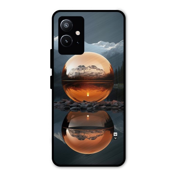 Metal Moon Metal Back Case for Vivo T1 5G