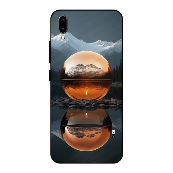 Metal Moon Metal Back Case for Vivo V11 Pro