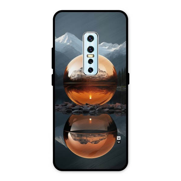 Metal Moon Metal Back Case for Vivo V17 Pro