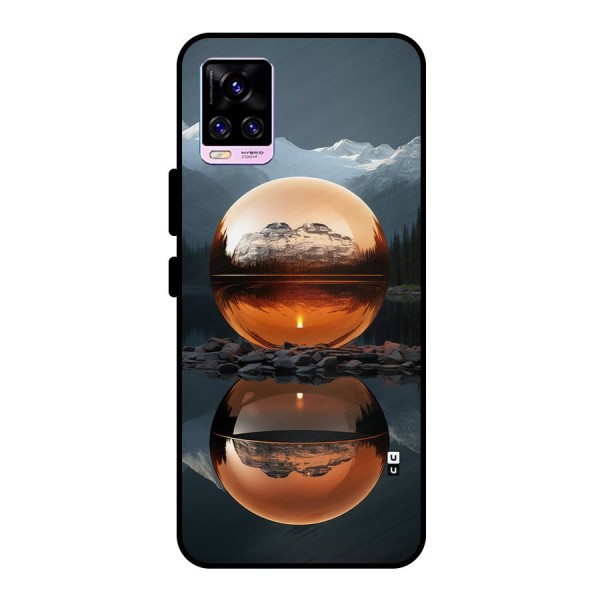 Metal Moon Metal Back Case for Vivo V20 Pro