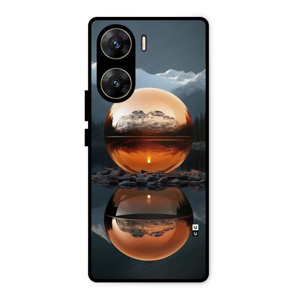 Metal Moon Metal Back Case for Vivo V29e