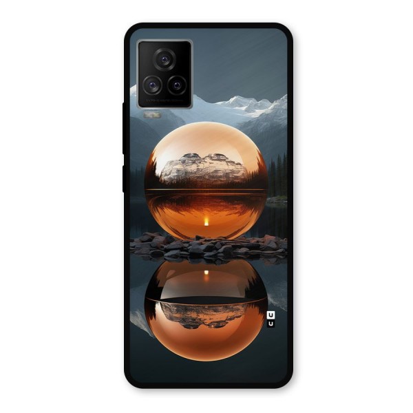 Metal Moon Metal Back Case for iQOO 7 Legend 5G