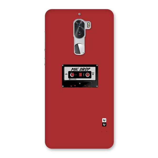 Mic Drop Cassette Minimalistic Back Case for Coolpad Cool 1