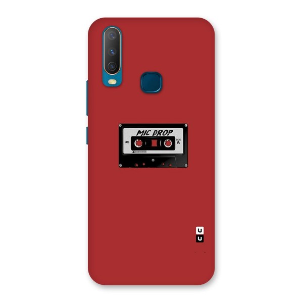 Mic Drop Cassette Minimalistic Back Case for Vivo Y12