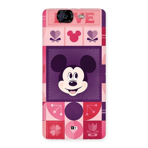 Mice In Love Back Case for Canvas Knight A350