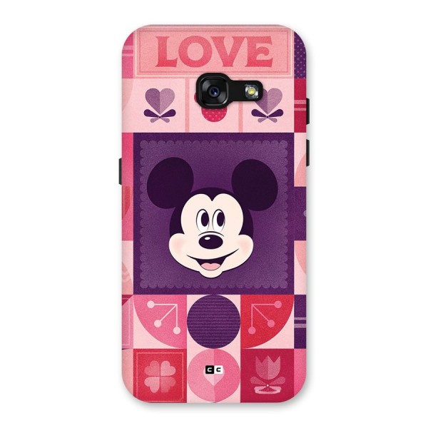 Mice In Love Back Case for Galaxy A3 (2017)